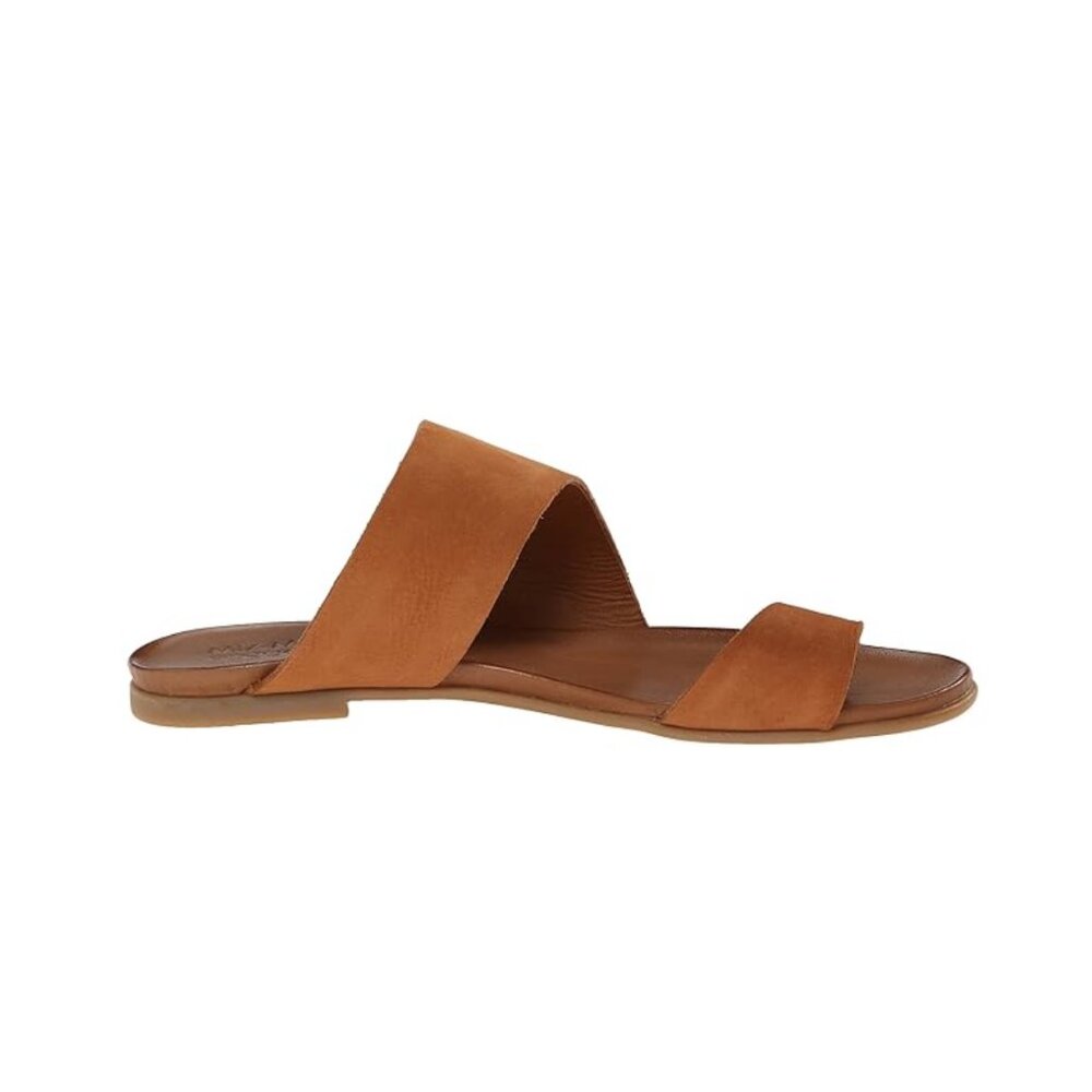 Miz Mooz Tan Leather Sandals - Picture 3 of 13